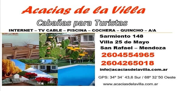 Cabañas Acacias de la Villa